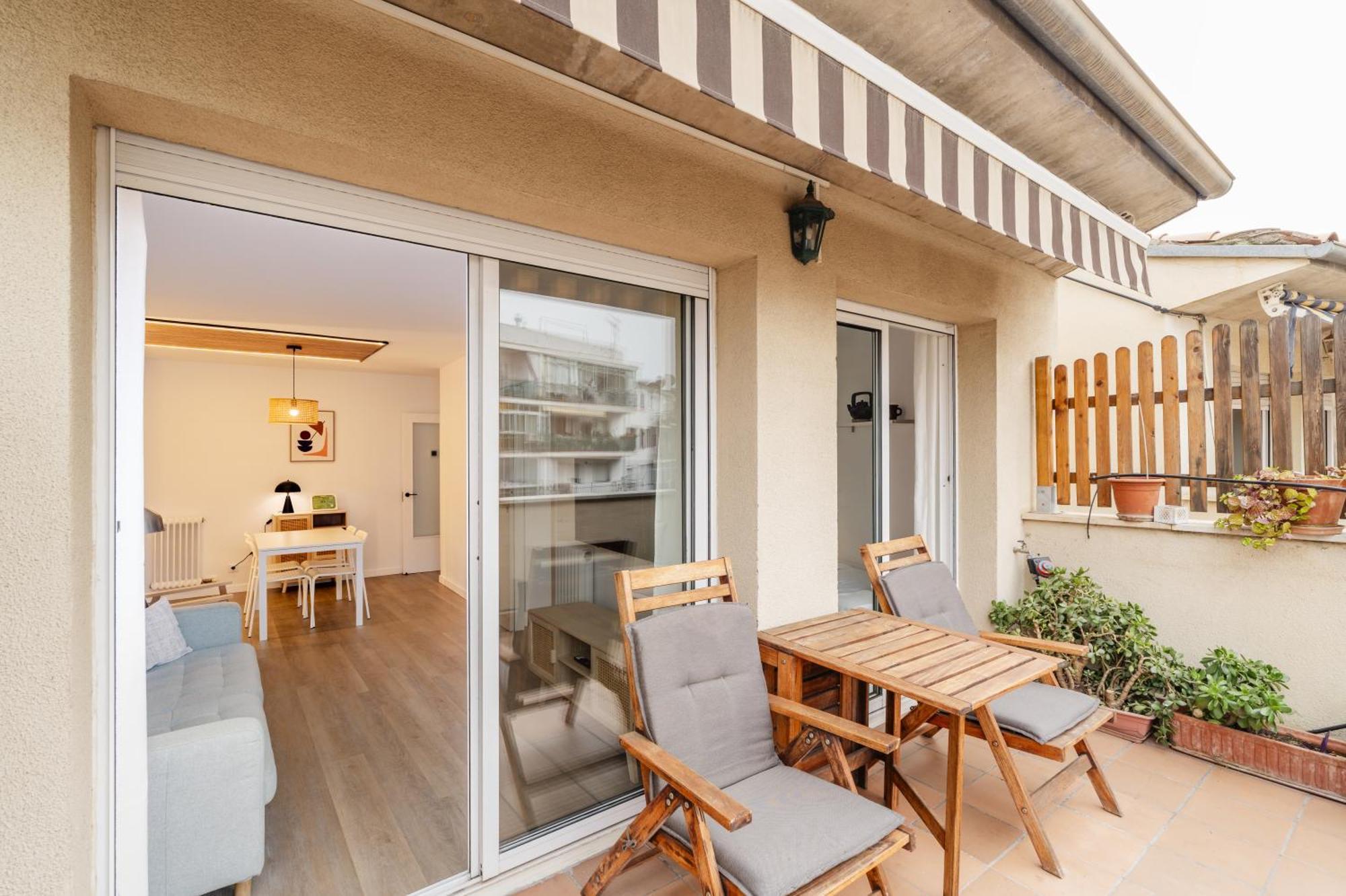 Apartamento Con Dos Grandes Terrazas En Херона Екстериор снимка